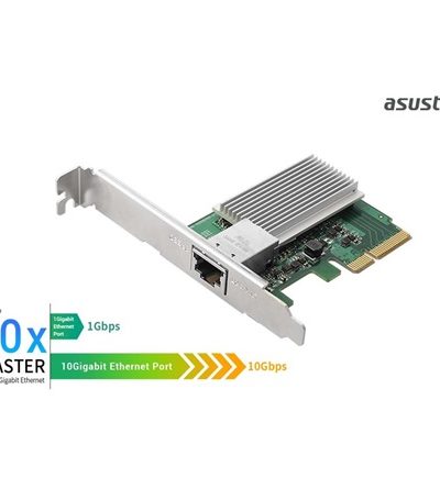 Asustor AS-T10G2 10Gb/s PCIe x4 hálózati adapter